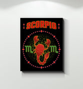 Scorpio Wrapped Canvas | Zodiac series 1 - Beyond T-shirts